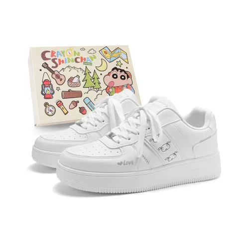 Crayon Shinchan Низкие кроссовки для скейтбординга унисекс
