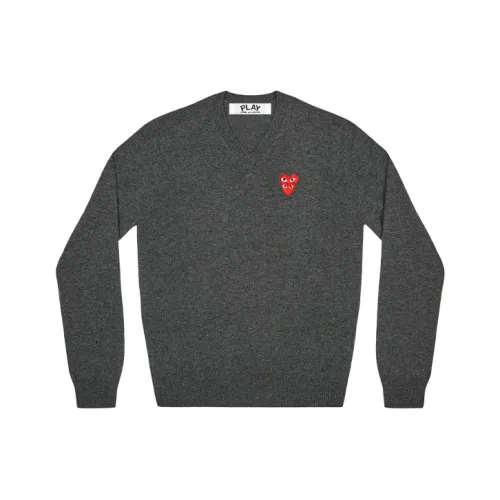 CDG Play Серые Женские Свитеры