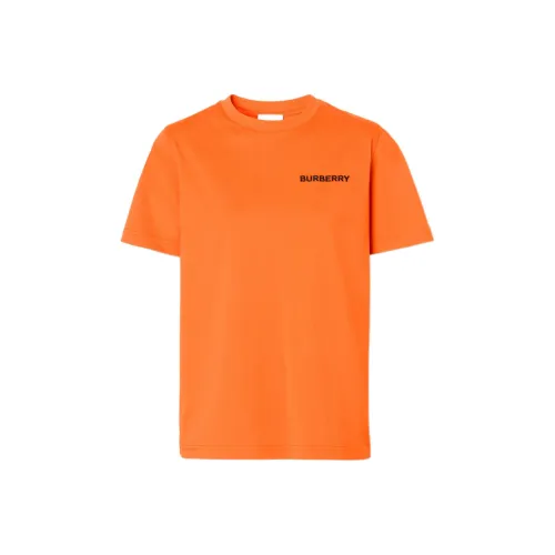 Burberry SS22 Стандартная T-рубашка Женская Оранжевая