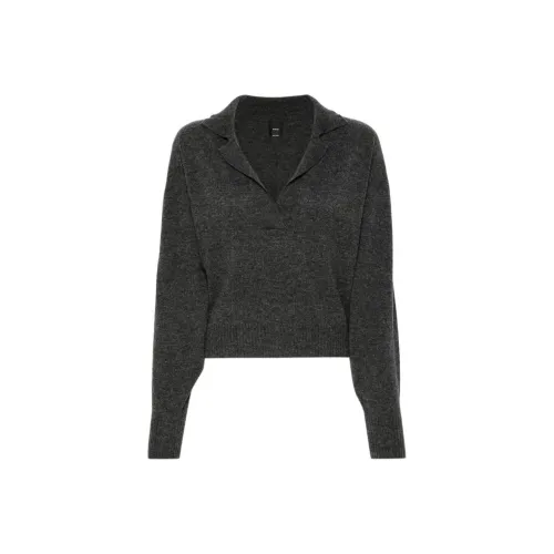 PINKO SS24 Свитер Женский Дымчатый Серый