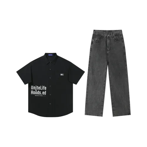 Unite Life HOODS Повседневная Спортивная Одежда Унисекс