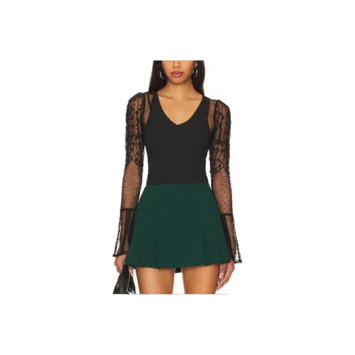 FREE PEOPLE T-рубашка женская черная