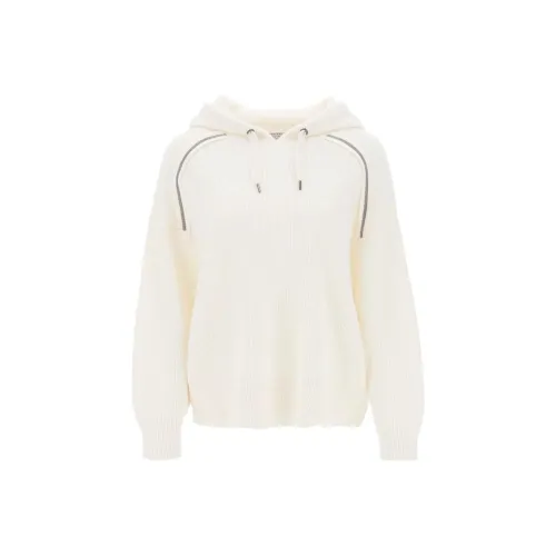 Brunello Cucinelli Белые Женские Свитеры