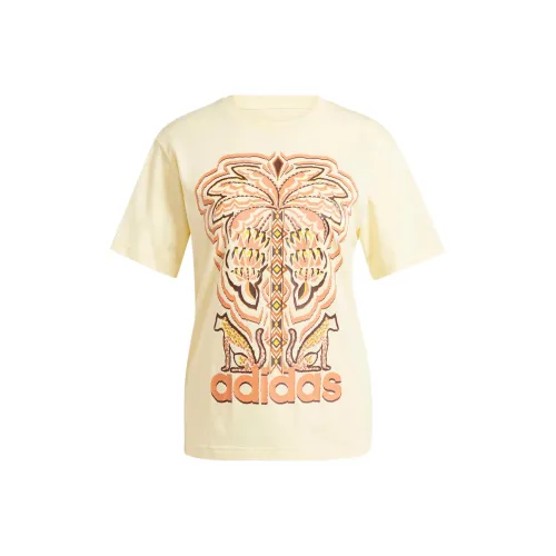 Adidas FARM Rio Желтые Женские Футболки