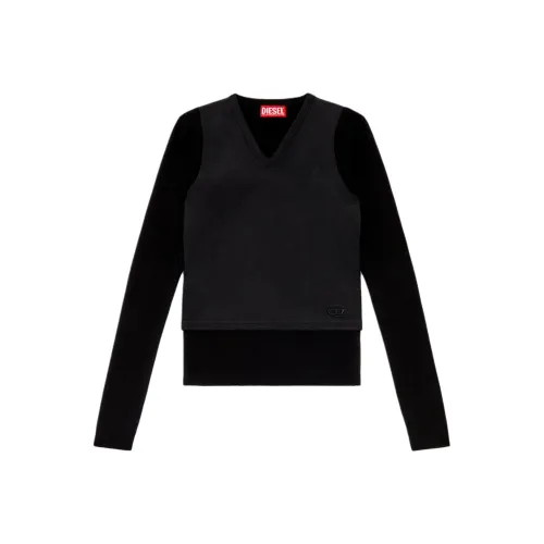 DIESEL Черные Женские Свитеры