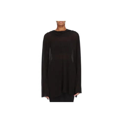 RICK OWENS совместный бренд RO T Рубашка Женская Черная