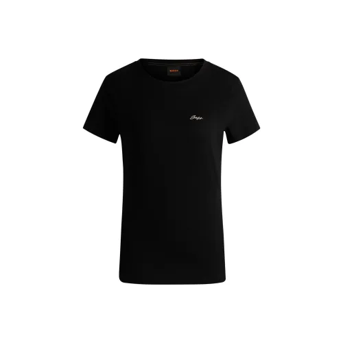 HUGO BOSS Черные Женские Футболки