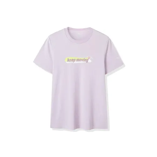 ANTA Life Collection T-Shirt Женская Vero Фиолетовая