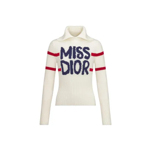 DIOR Белые Женские Свитеры
