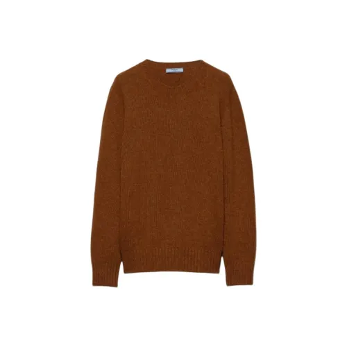 PRADA Коричневые Женские Свитеры