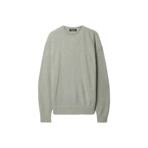 Loro Piana Серо-зеленые Женские Свитеры
