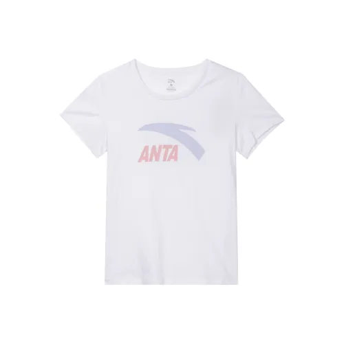 ANTA T-Shirt Женская Чисто Белая