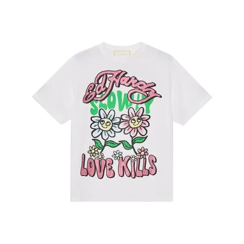 Ed Hardy Белые Женские Футболки