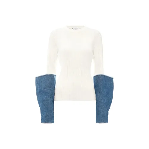 JW Anderson Белые Женские Свитеры