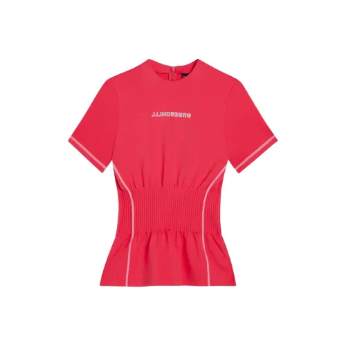 J.Lindeberg Kim Топ Azalea T Рубашка Женские Розовый