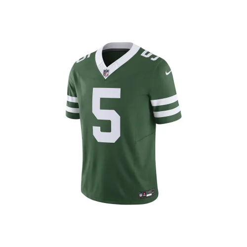 Nike Garrett Wilson New York Jets Футбол Джерси Мужской Зеленый