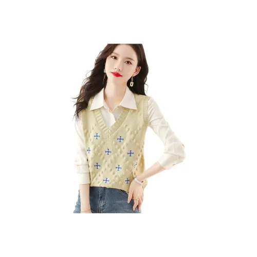 X MOOM Майка Женская Кремово-Желтая