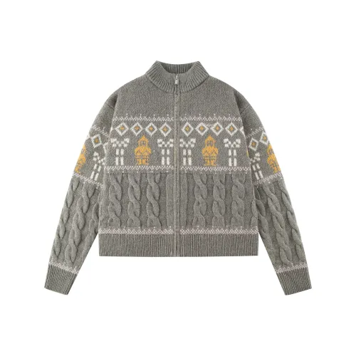 NICEBAD Серый Женский Свитер