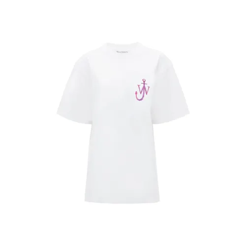 JW Anderson Белые Женские Футболки