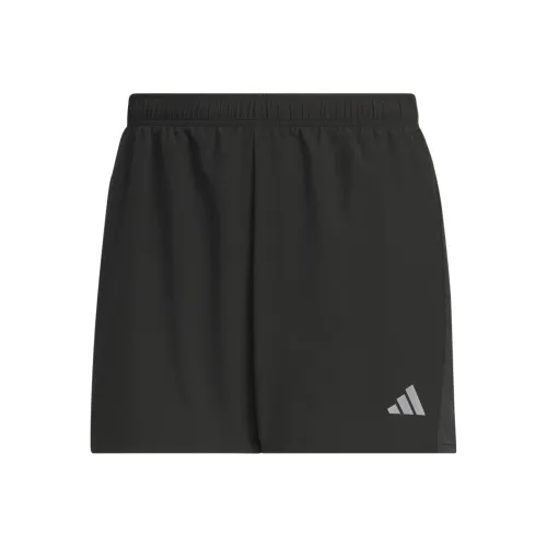 Adidas Черный/Темно-Серебристый Серый Мужские Спортивные Шорты