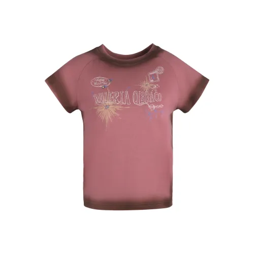 Valeria Obbaco Женские футболки с коротким рукавом