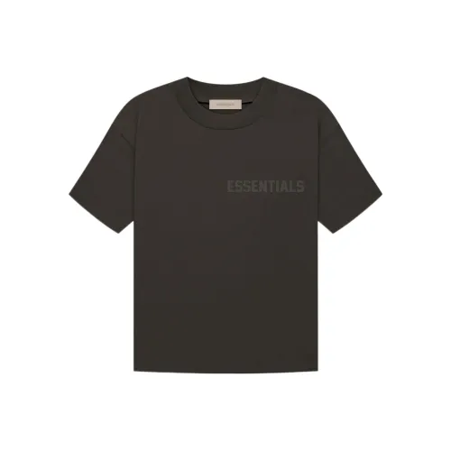 Fear of God Essentials FW22 Рукав с оборванным плечом T-рубашка Женская Серый Черный