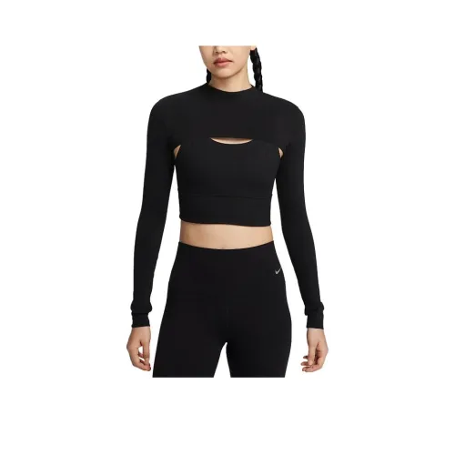 Nike ZenvyDri Форма CROP TOP Женские Черный
