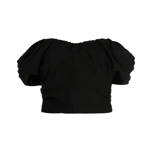 A.L.C. Черный Женские Короткие Топы