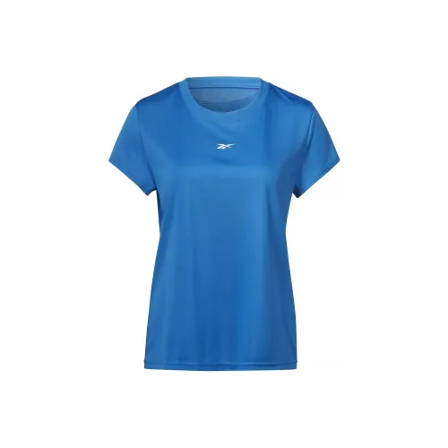 Reebok WOR Commercial POLY Tee T-Shirt Женская Синяя