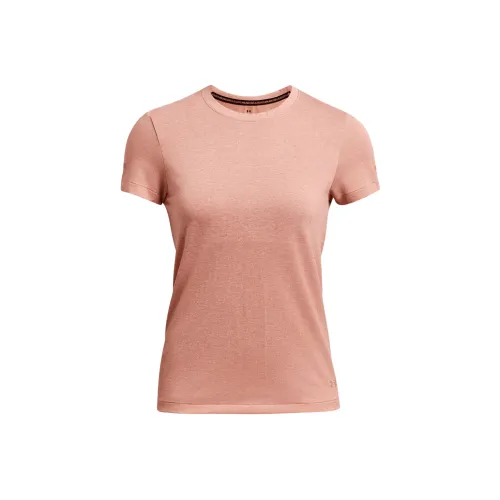 Under Armour T-Shirt Женская Коралловый