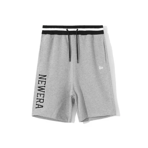 New Era Повседневные шорты Мужские Серые