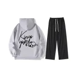 Светло-серый комплект одежды