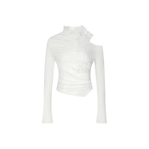 HUINIAN Белый Женские T-рубашки