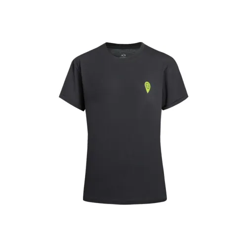 ARMANI EXCHANGEAE Стандартная T-рубашка Женская Черная