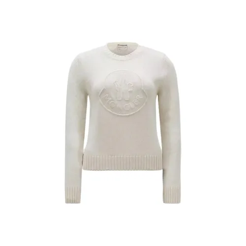Moncler Оптический белый цвет Женские свитеры