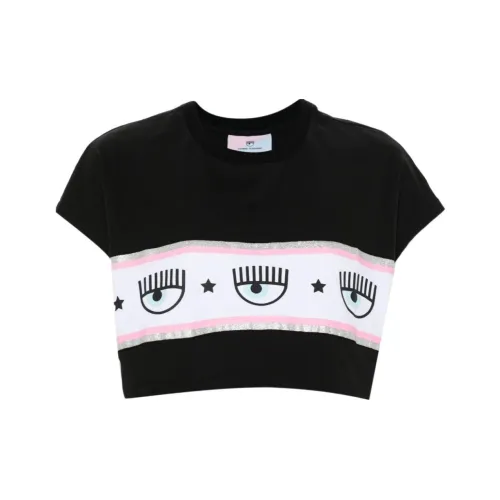 CHIARA FERRAGNI T-рубашка Женская Черная
