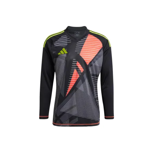 Adidas Tiro 24 Соревнование Длинный рукав Голкипер Джерси Футбол Джерси Мужской Черный