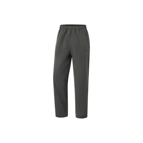 LINING Fitness Series Спортивные брюки Мужские Обсидианово-серый