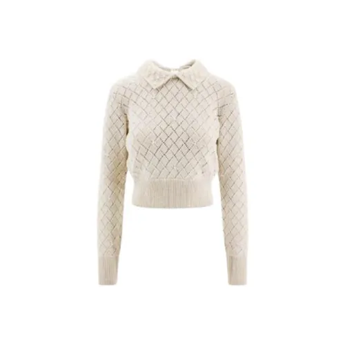 Golden Goose Бежевые Женские Свитеры