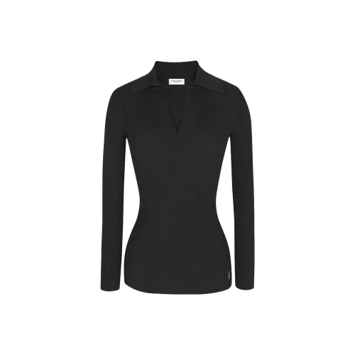 SAINT LAURENT SS22 Свитер Женский Черный