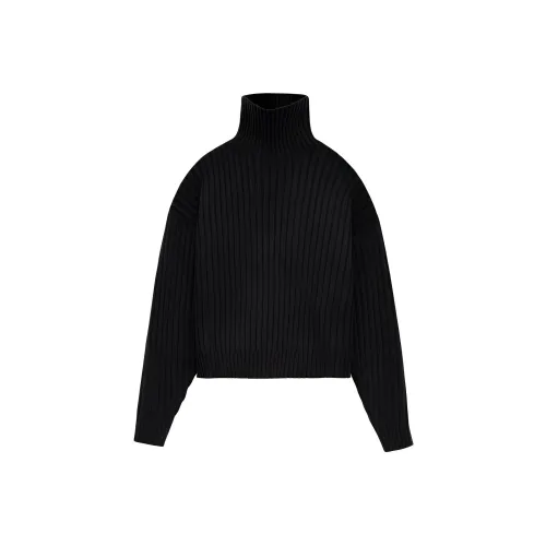 Fear of God Essentials SS24 Drop2 WOMEN'S Водолазка Женская Глубокий Черный Глубокий Черный