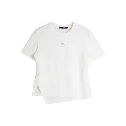 ELLE Белые Женские Футболки