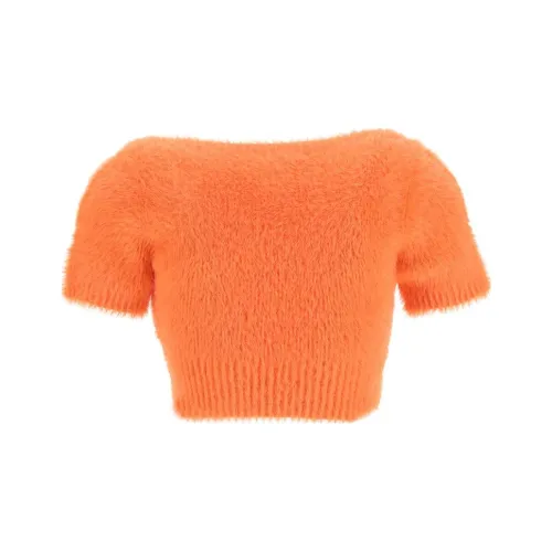 Jacquemus CROP TOP Женский Оранжевый