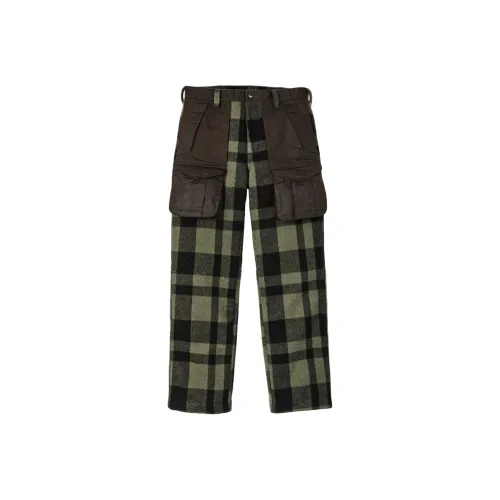Filson FW24 Повседневные брюки Мужские Зеленый Черный Смешанный цвет