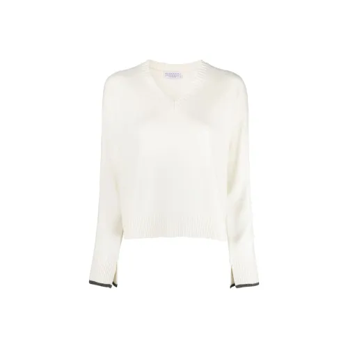 BRUNELLO CUCINELLI Свитер Женский Светлый Умбра