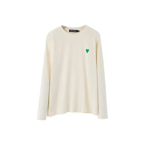 SOON FLOWER T-рубашка Женская Бежево-абрикосовая