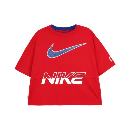 Nike Sportswear CROP TOP Женские Фитнес-красный