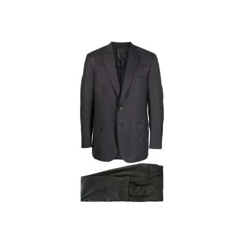 BRIONI Деловой костюм мужской черный