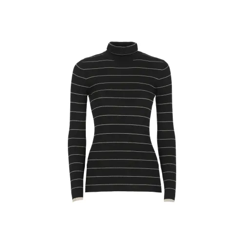 Brunello Cucinelli Черные Женские Свитеры