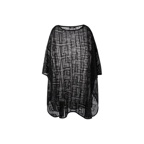 BALMAIN Черные Женские Т-рубашки